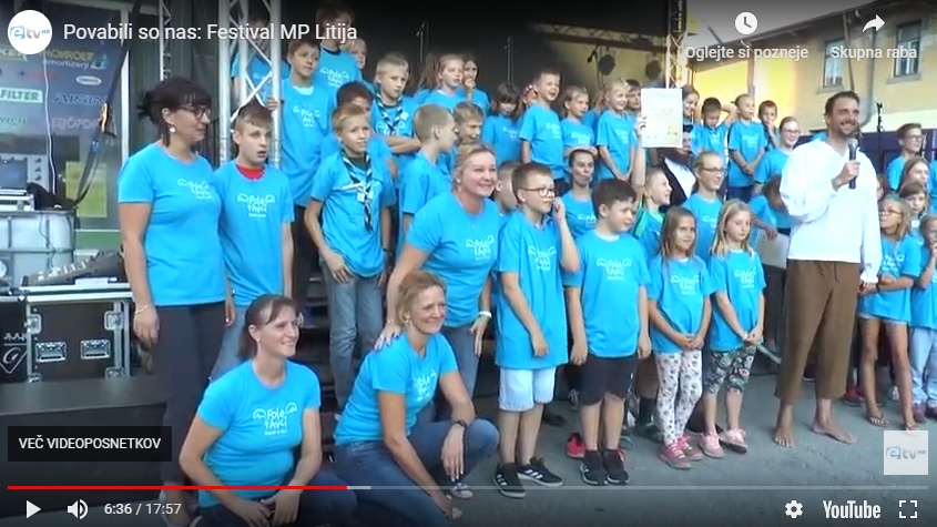 Zaključno prireditev Poletavcev je omenila tudi ETV Kisovec