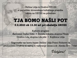 TJA BOMO NAŠLI POT