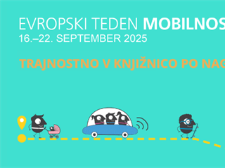 Trajnostno v knjižnico po nagrado!