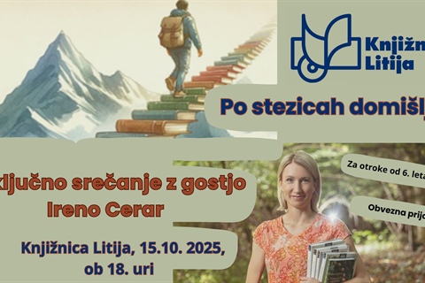 Po stezicah domišljije, gostja Irena Cerar