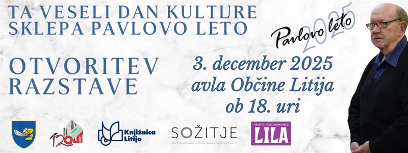 TA VESELI DAN KULTURE SKLEPA PAVLOVO LETO