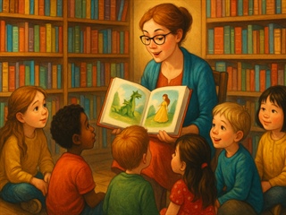 Pravljična ura Vače