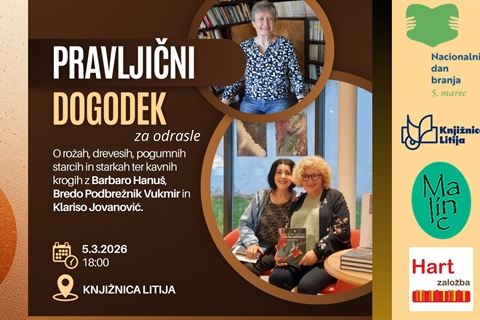 O rožah, drevesih, pogumnih starcih in starkah ter kavnih krogih