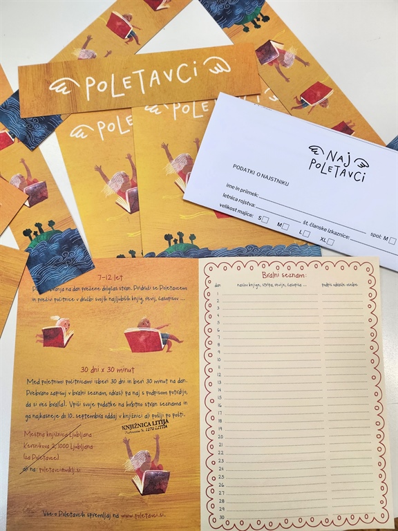 🌞📚 Poleti s knjigo med Poletavce in NajPoletavce! 🪽