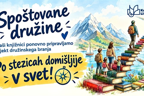 Po stezicah domišljije v svet!