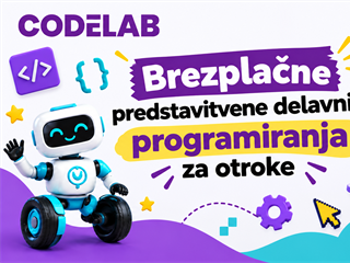 Brezplačne predstavitvene delavnice programiranja za otroke